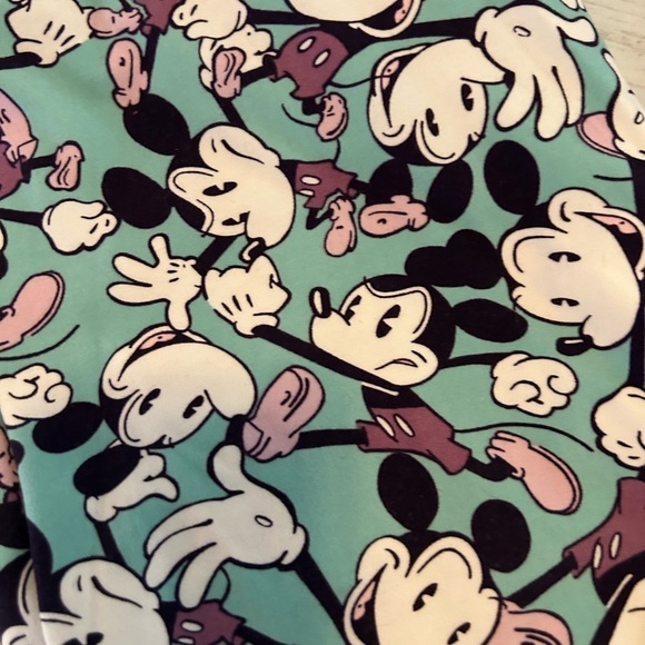 LuLaRoe Disney Collection Mickey Mouse TC Leggings lot of 2 - Picture 7 of 11